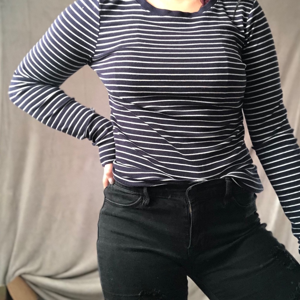 striped tee